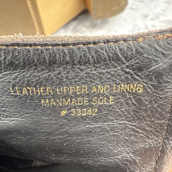 Garnet Hill Womens Gianna Back Zip Heeled Ankle Boots Size 8 Taupe Suede Italy - Picture 9 of 9